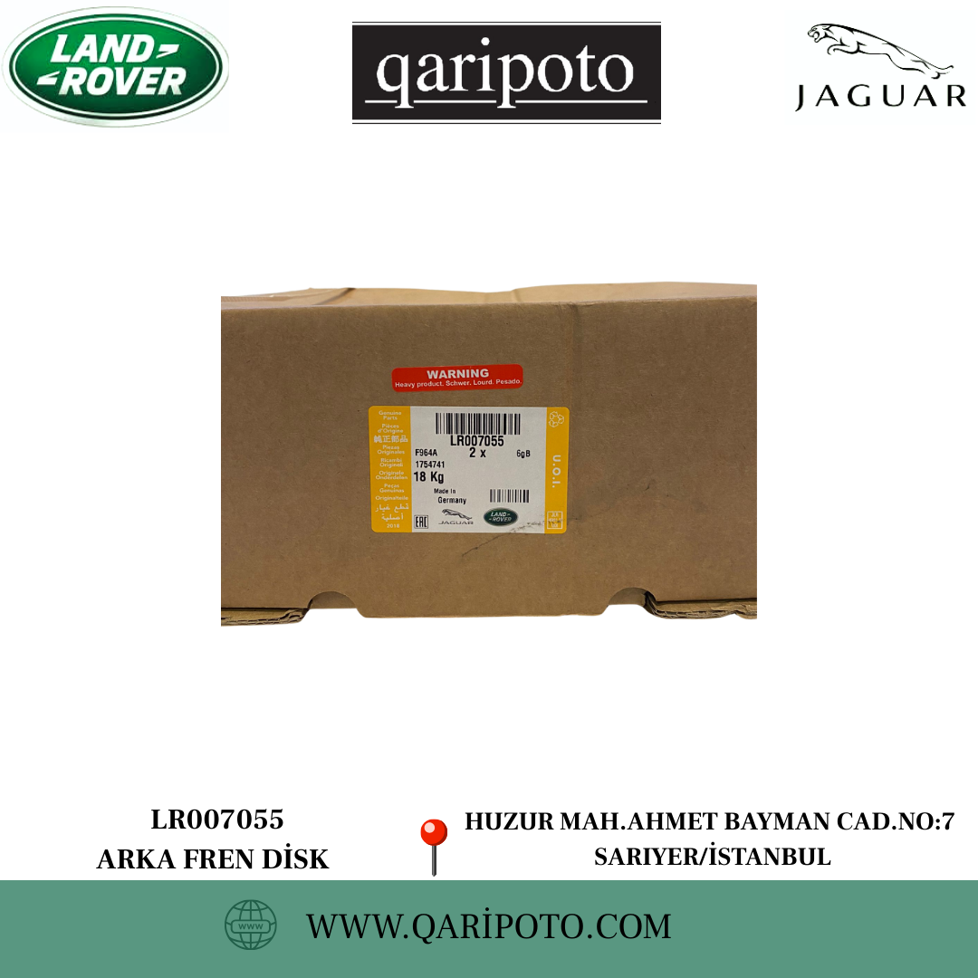 ARKA FREN DİSK  LR007055