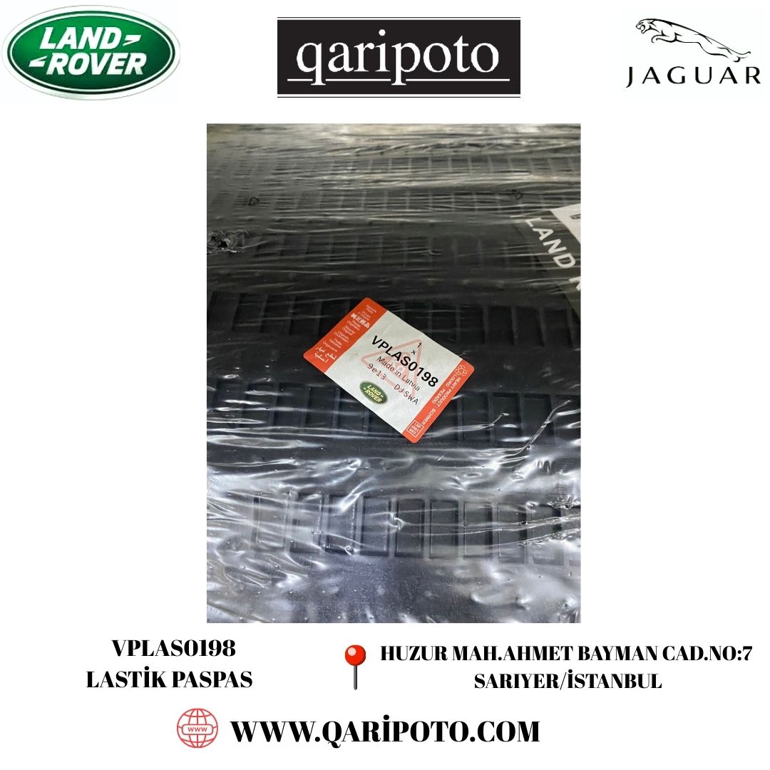 LASTİK PASPAS VPLAS0198